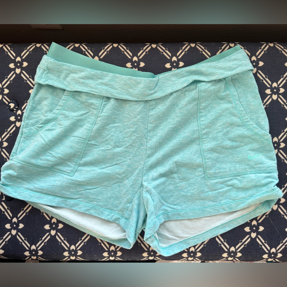 Nike Aqua Blue Soft Shorts
